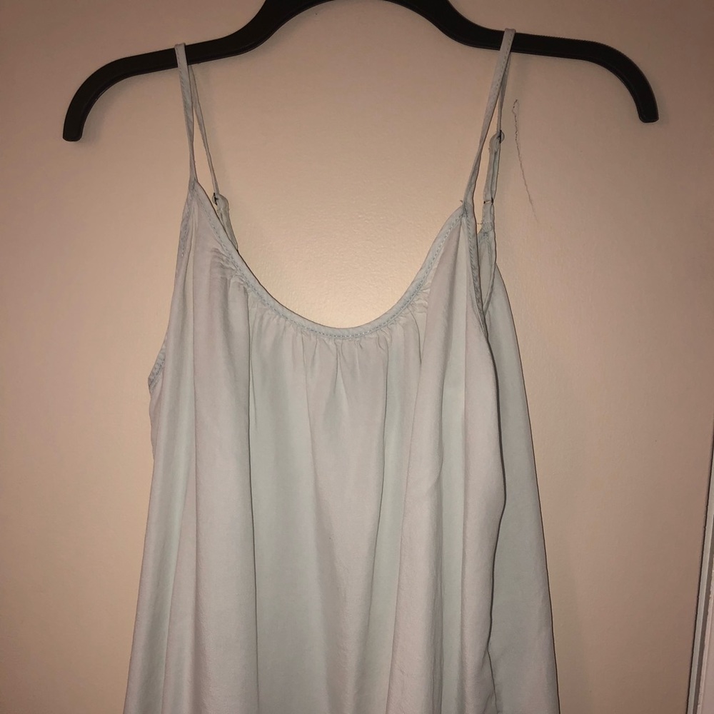 GAP loose tank! Stone wash denim color! NWOT